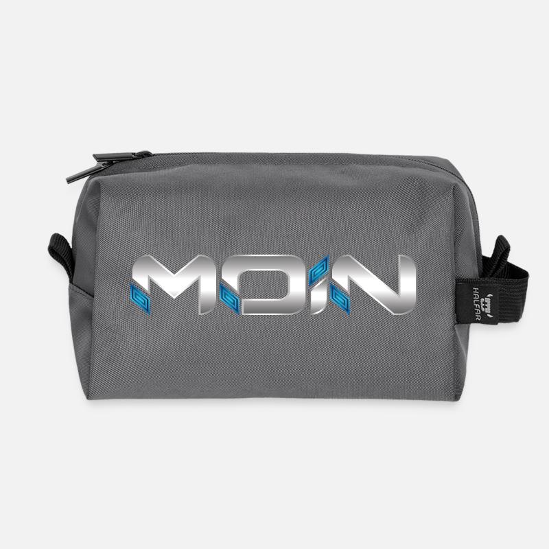 Moin - Recycelte Kulturtasche - Anthrazit