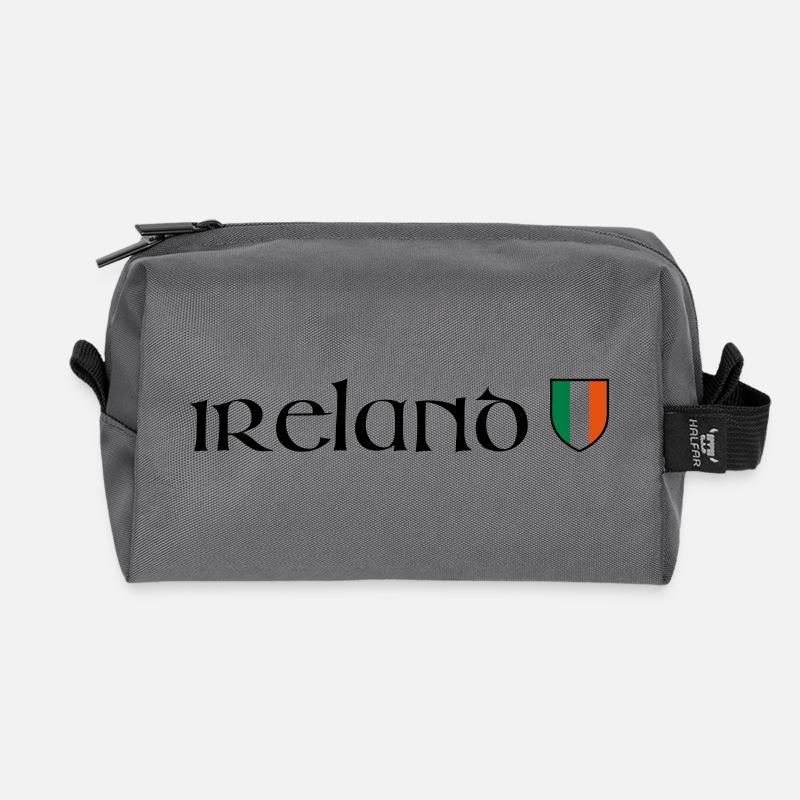 Ireland - Recycelte Kulturtasche - Anthrazit