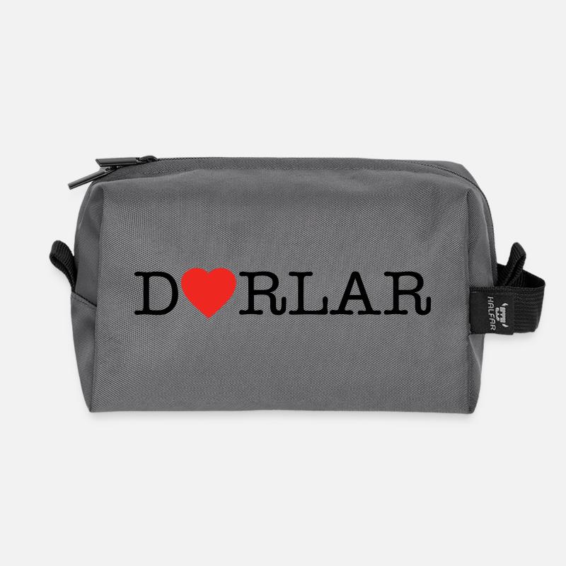 Dorlar - Recycelte Kulturtasche - Anthrazit