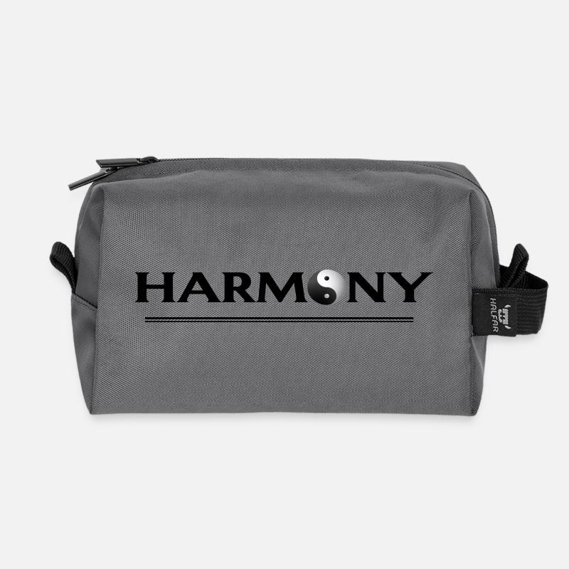 Harmony - Recycelte Kulturtasche - Anthrazit
