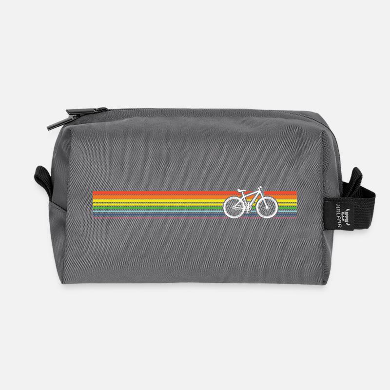 Fahrrad Vintage - Recycelte Kulturtasche - Anthrazit