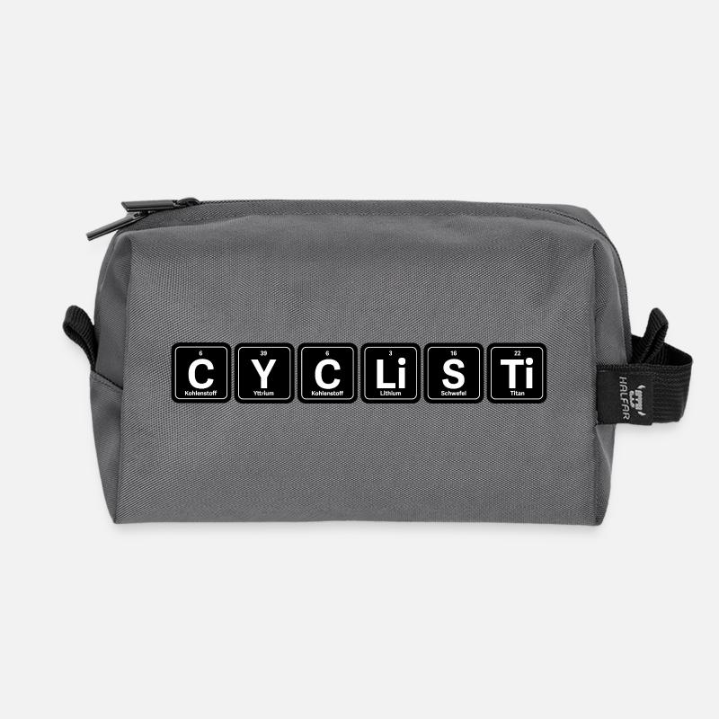 Cyclisti Chem Minimal - Recycelte Kulturtasche - Anthrazit