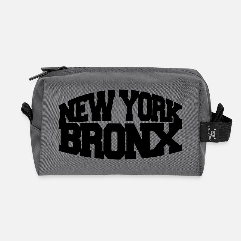 new york bronx - Recycelte Kulturtasche - Anthrazit
