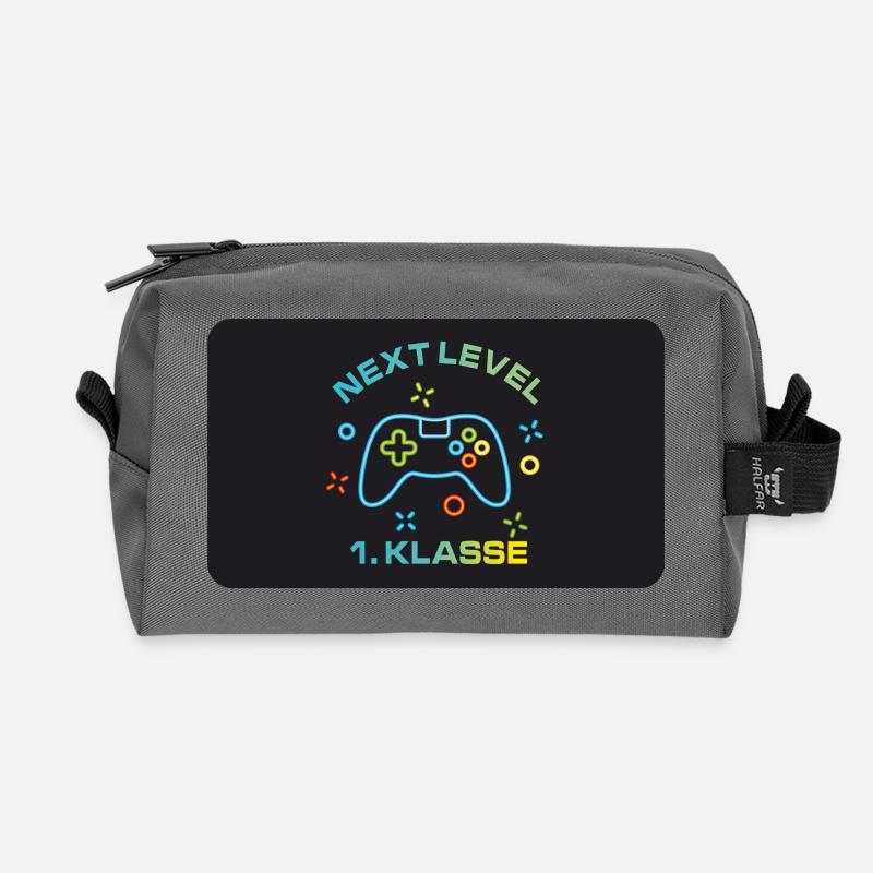 Spielecontroller - Next Level 1. Klasse - Recycelte Kulturtasche - Anthrazit