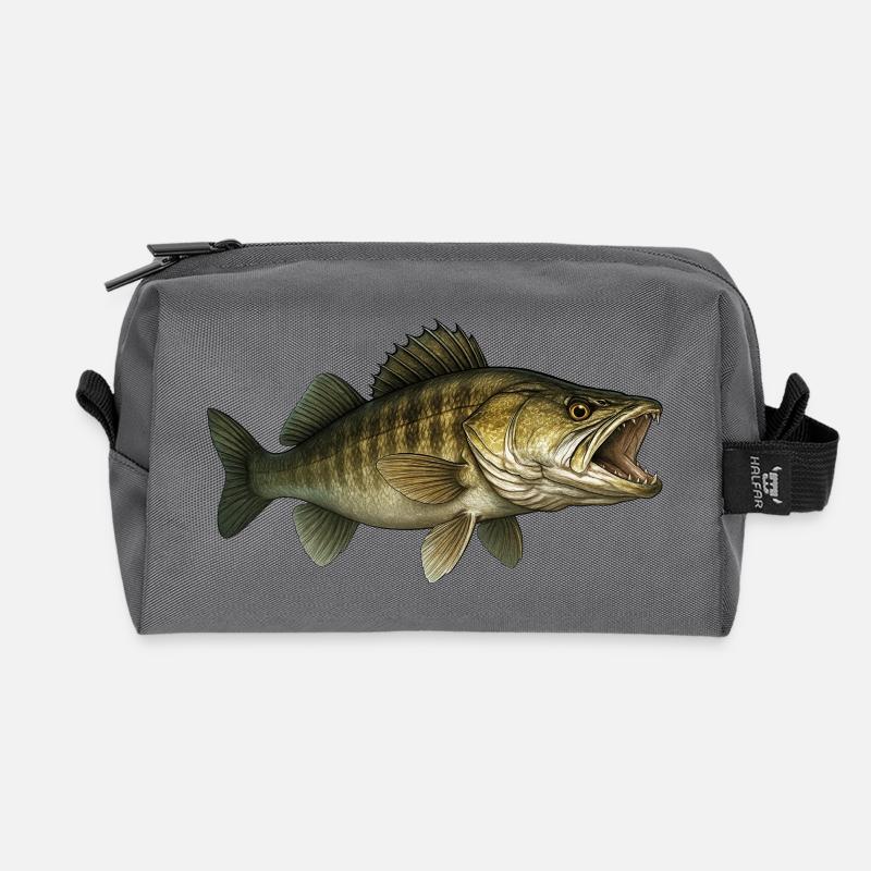 Zander - Recycelte Kulturtasche - Anthrazit