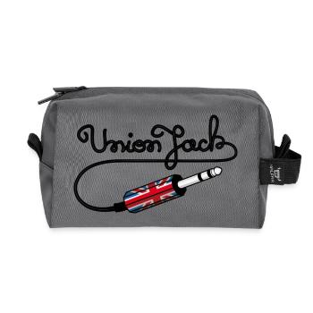 Union Jack - Trousse de toilette en tissu recyclé - anthracite - Devant