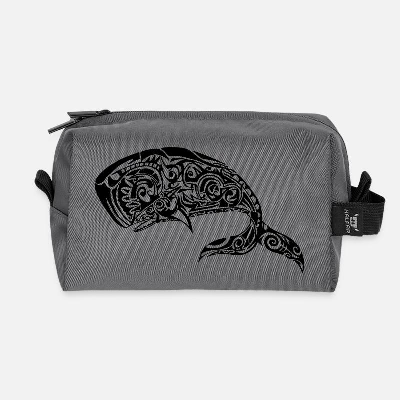 Cher Moby - Trousse de toilette en tissu recyclé - anthracite