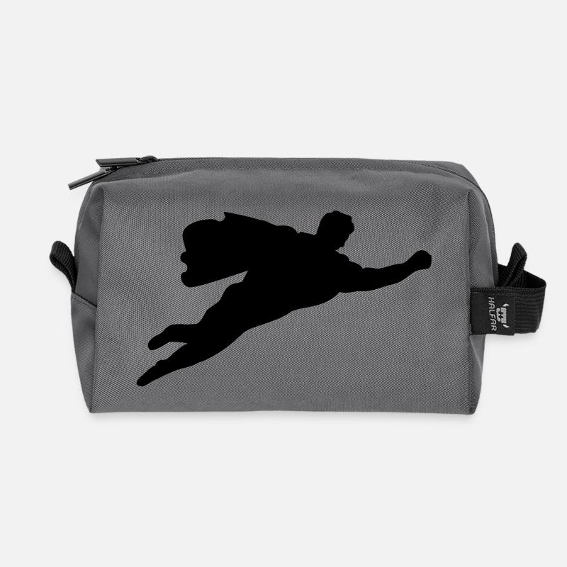 held - Recycelte Kulturtasche - Anthrazit