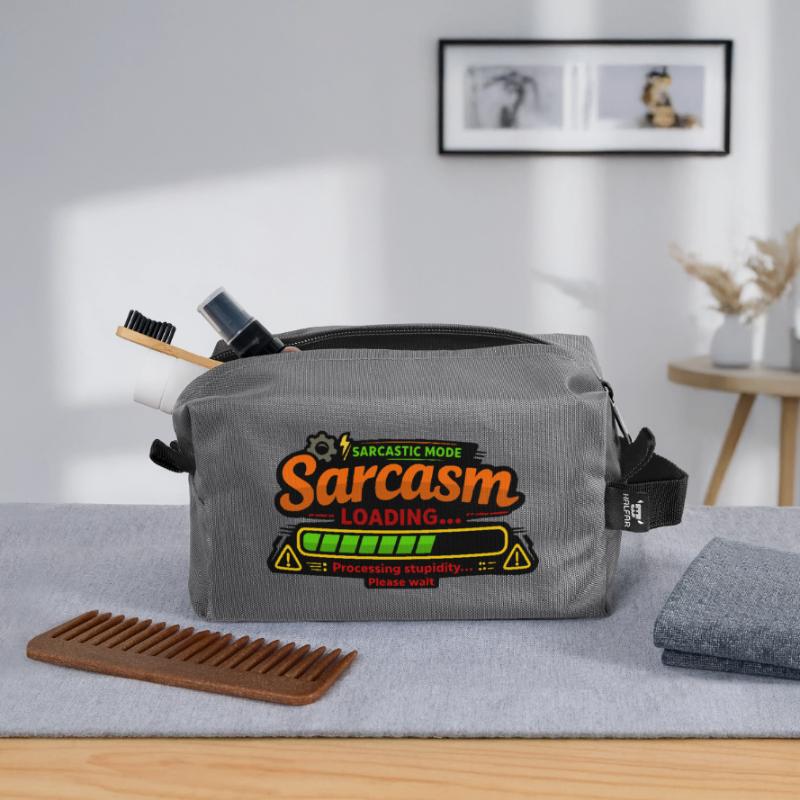 Sarcasm Loading – Processing Stupidity Recycelte Kulturtasche