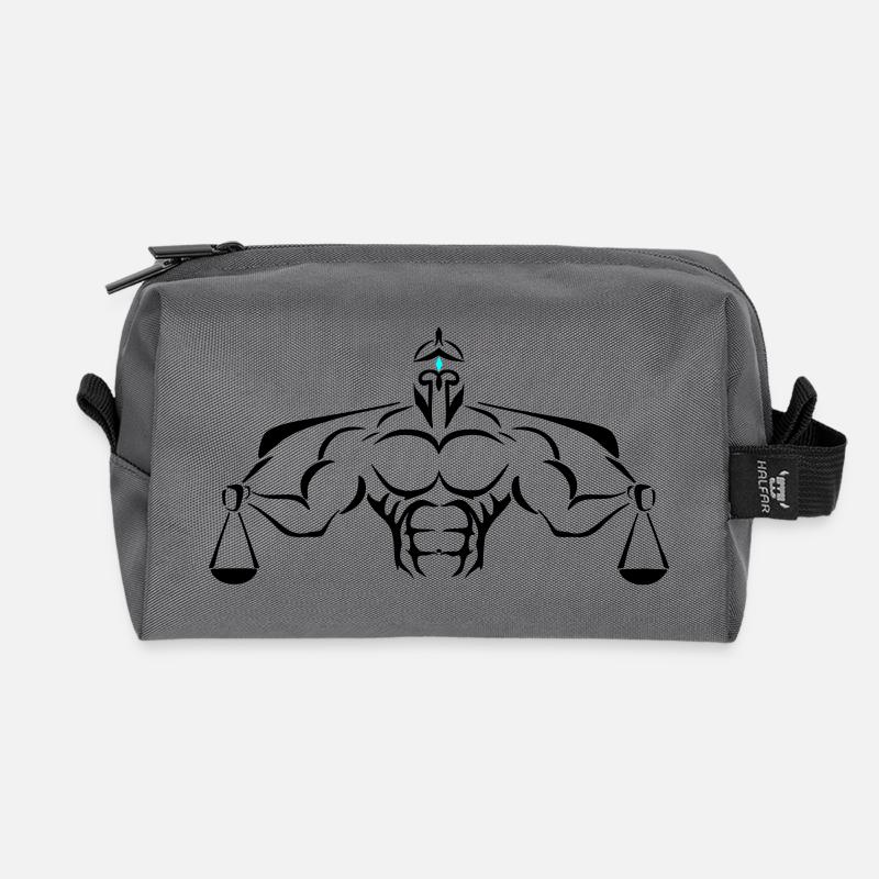 Alpha Scale Deluxe - Recycelte Kulturtasche - Anthrazit