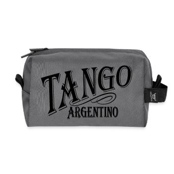 Tango Argentino - Trousse de toilette en tissu recyclé - anthracite - Devant