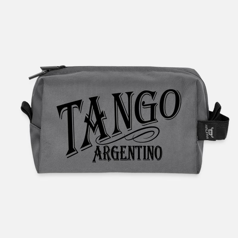 Tango Argentino - Recycelte Kulturtasche - Anthrazit