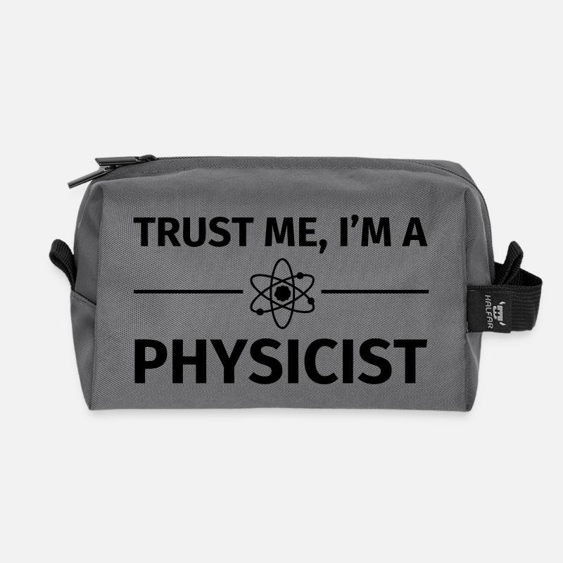 Trust me I'm an Physicist - Recycelte Kulturtasche - Anthrazit