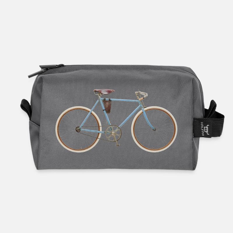 Panther Rennrad, Modell Ellegaard, 1904 - Recycelte Kulturtasche - Anthrazit