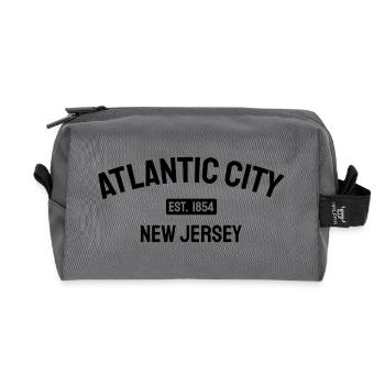 Atlantic City - Est. 1854 - New Jersey - USA - Recycelte Kulturtasche - Anthrazit - Vorne
