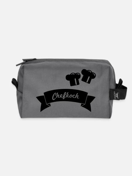 Chefkoch - Recycelte Kulturtasche - Anthrazit