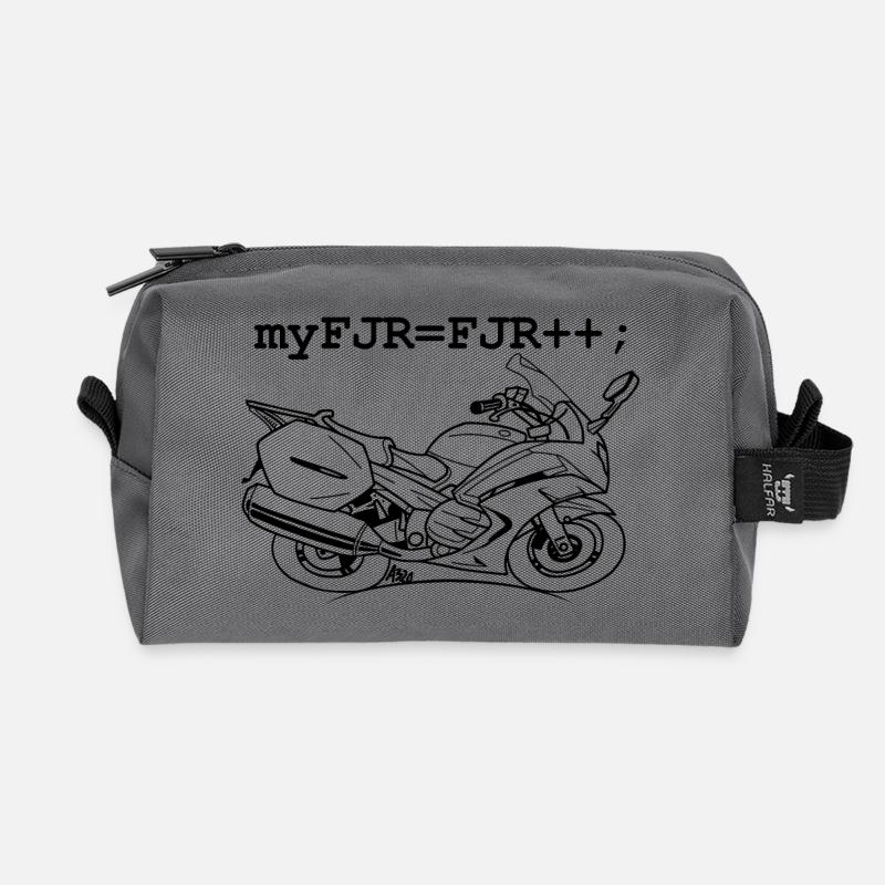 myFJR - Recycelte Kulturtasche - Anthrazit