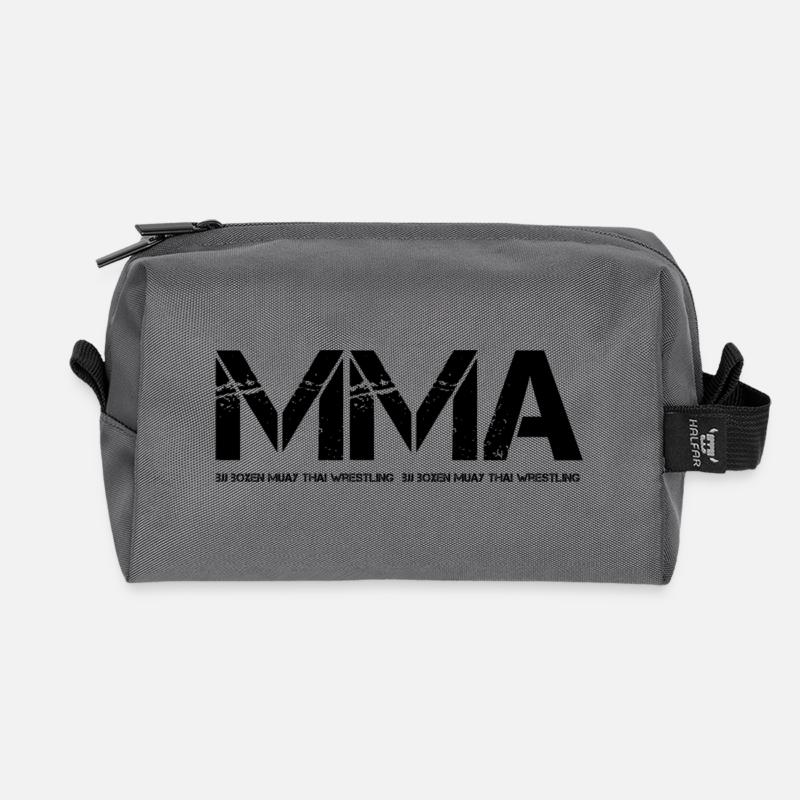 MMA - Recycelte Kulturtasche - Anthrazit