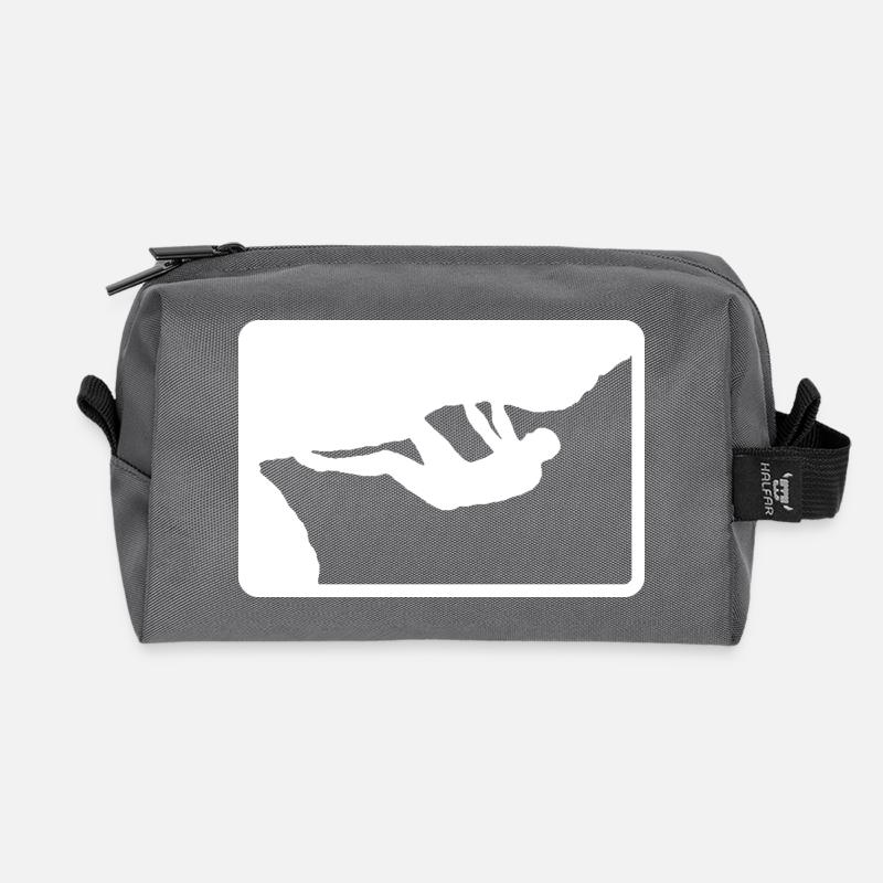 Outdoor Boulderer - Recycelte Kulturtasche - Anthrazit