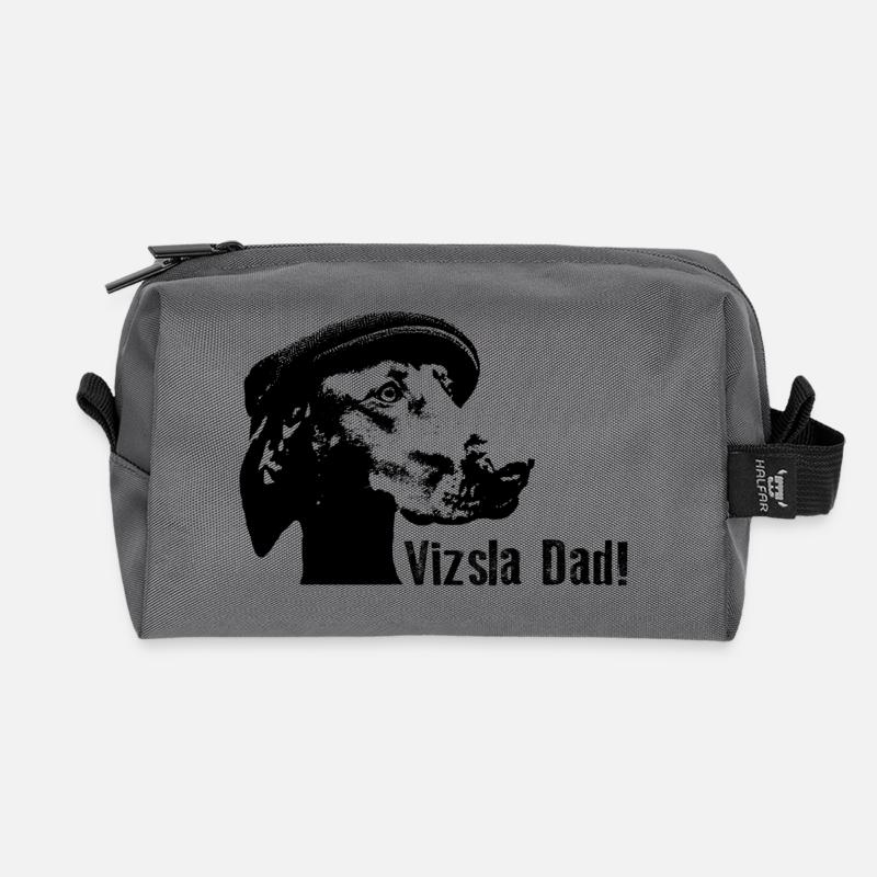 Magyar Vizsla Dad - Recycelte Kulturtasche - Anthrazit