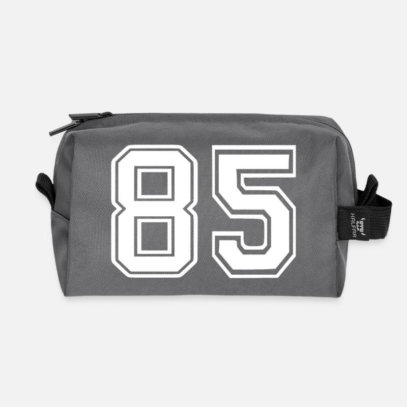 85 - Recycelte Kulturtasche - Anthrazit