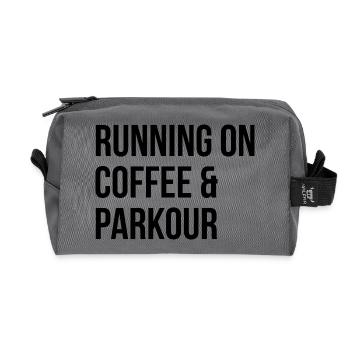 Parkour - Recycelte Kulturtasche - Anthrazit - Vorne