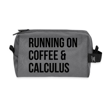 Calculus - Recycled Toiletry Zip Bag - anthracite - Front