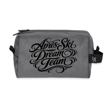 Après Ski Dream Team - Trousse de toilette en tissu recyclé - anthracite - Devant