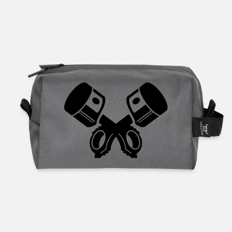 Kolben - Recycelte Kulturtasche - Anthrazit