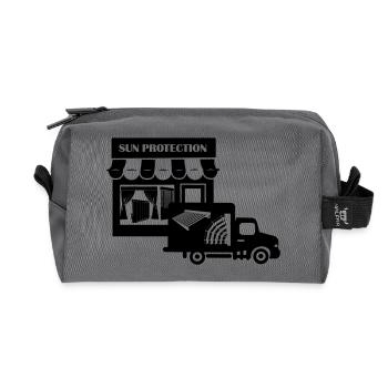 Sonnenschutz-Shop mit LKW-Lieferung - Recycelte Kulturtasche - Anthrazit - Vorne