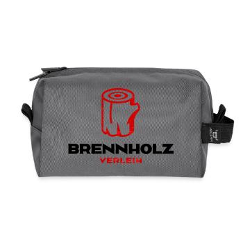 Brennholz Verleih - Recycelte Kulturtasche - Anthrazit - Vorne