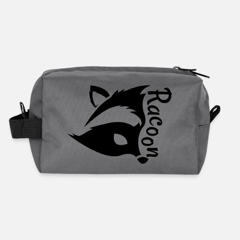 Raccon, Waschbär Recycelte Kulturtasche