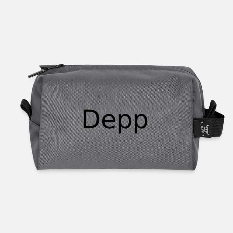 Depp - Recycelte Kulturtasche - Anthrazit