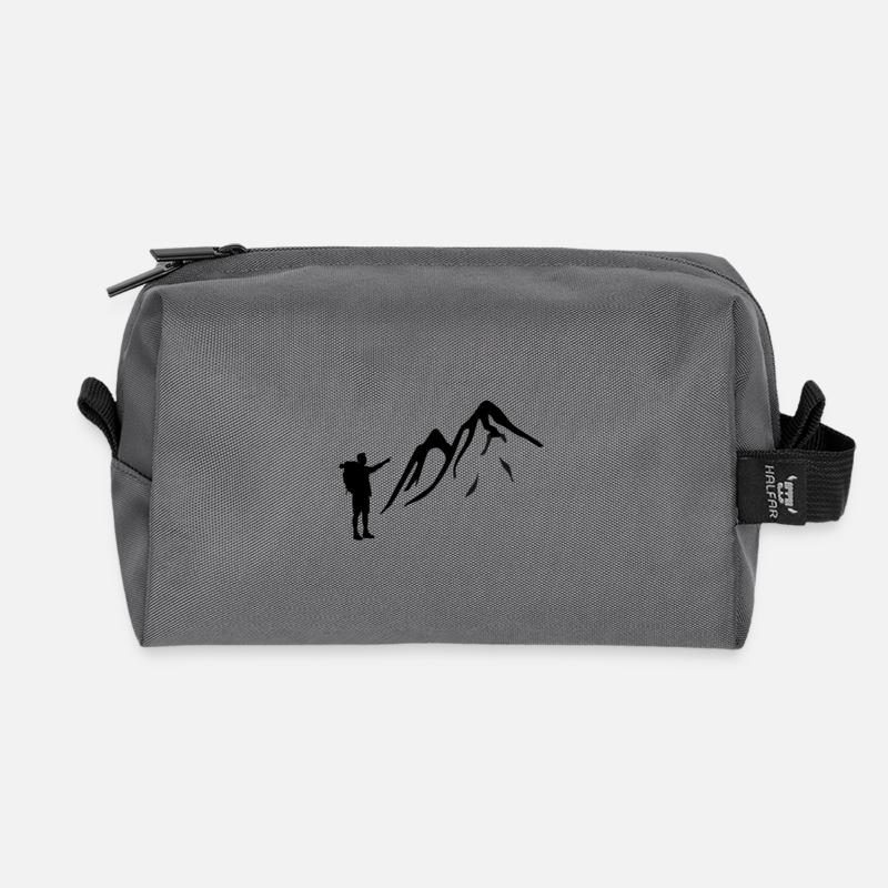Trekking - Recycelte Kulturtasche - Anthrazit