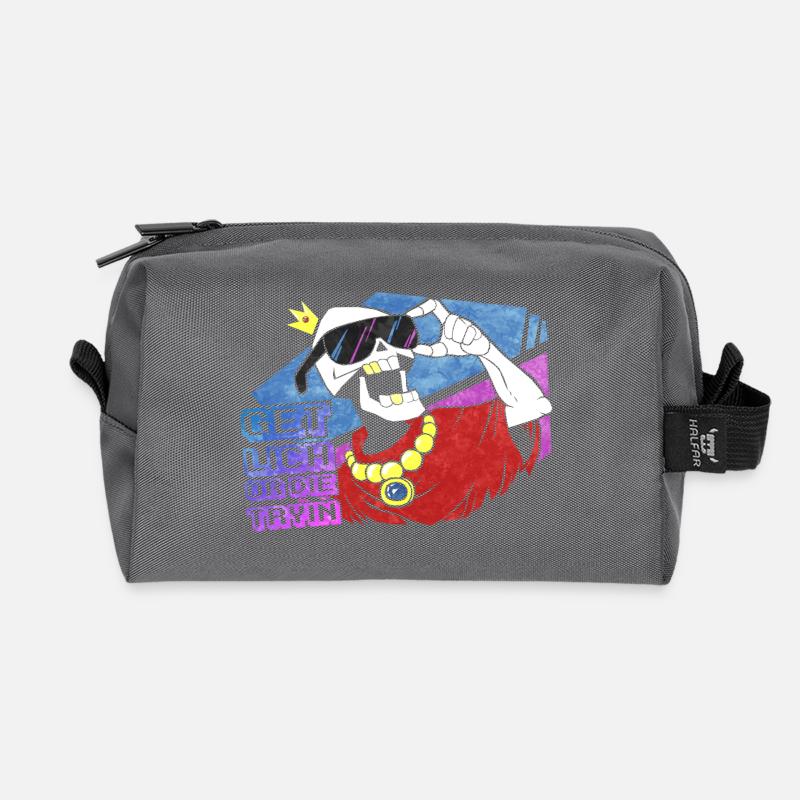 Get Lich V1 - Recycelte Kulturtasche - Anthrazit