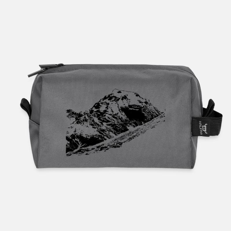 ortler - Recycelte Kulturtasche - Anthrazit