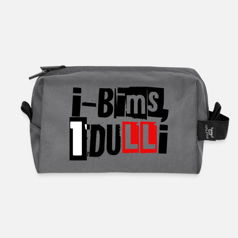i-Bims, 1 Dulli - Recycelte Kulturtasche - Anthrazit
