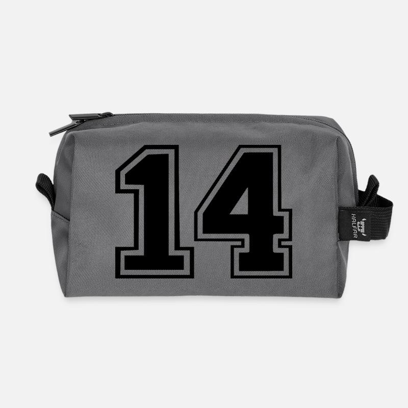 14 - Recycelte Kulturtasche - Anthrazit