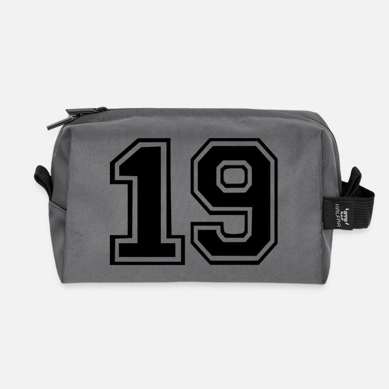 19 - Recycelte Kulturtasche - Anthrazit