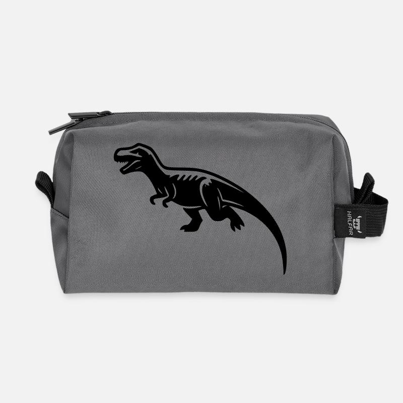 Raubvogel - Recycelte Kulturtasche - Anthrazit
