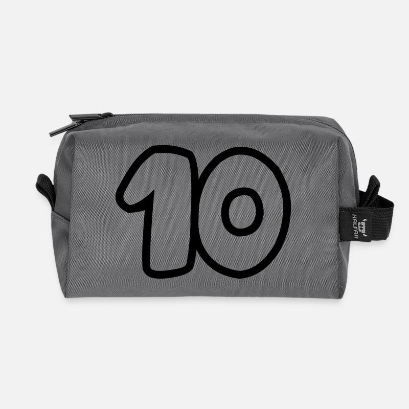 10 - Recycelte Kulturtasche - Anthrazit