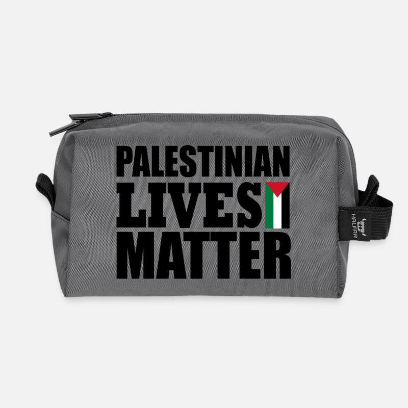 palestinian lives matter - Recycelte Kulturtasche - Anthrazit