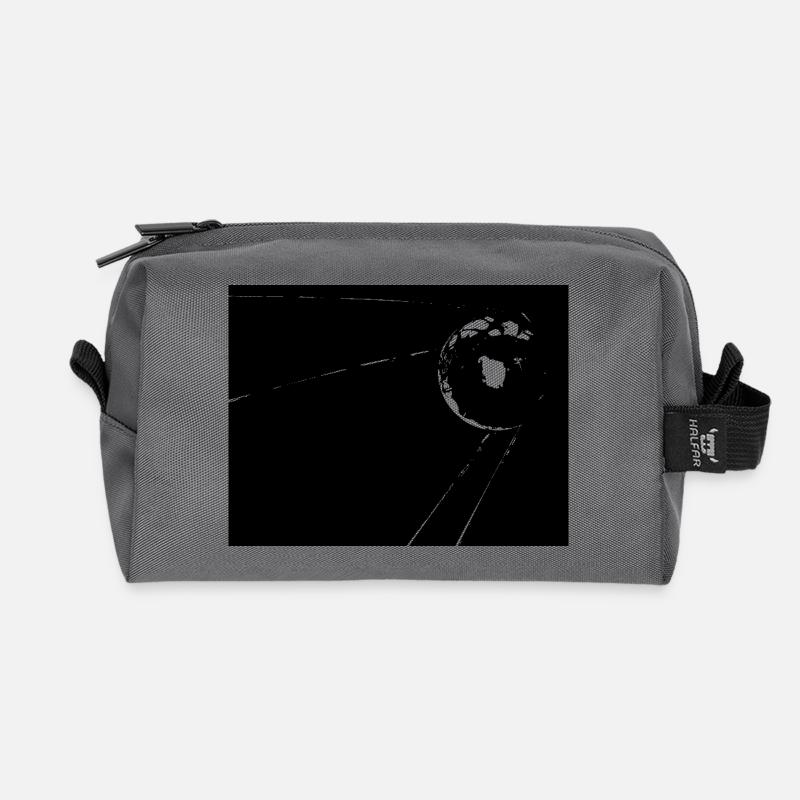 Sputnik App check - Recycelte Kulturtasche - Anthrazit