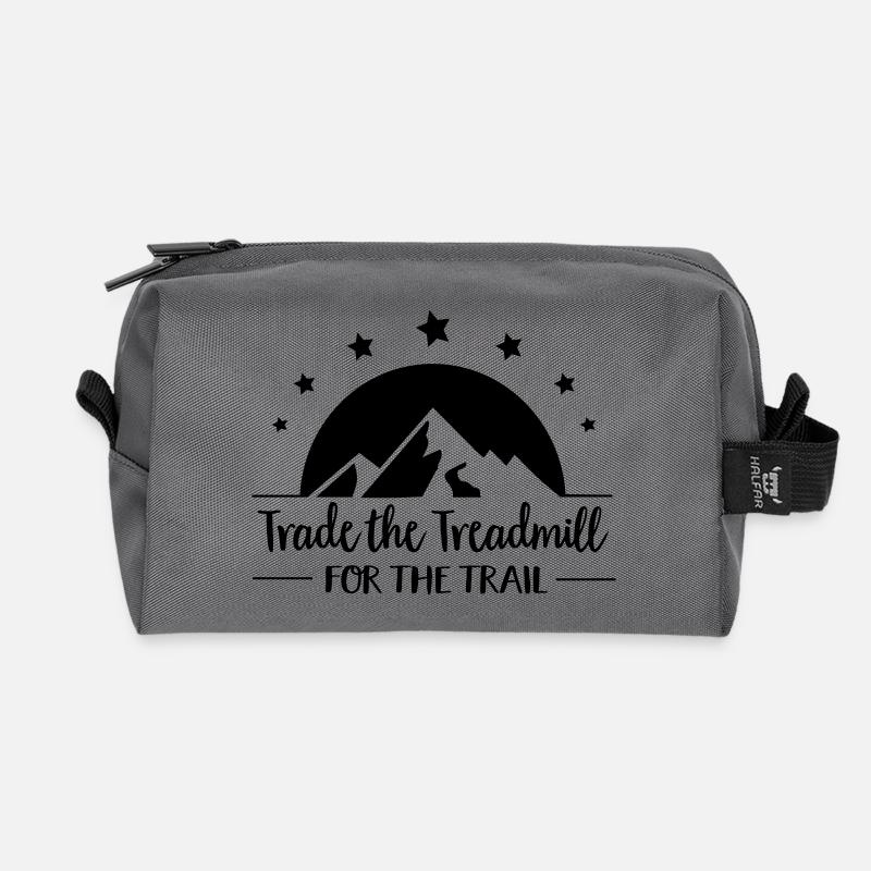 Outdoor - Recycelte Kulturtasche - Anthrazit