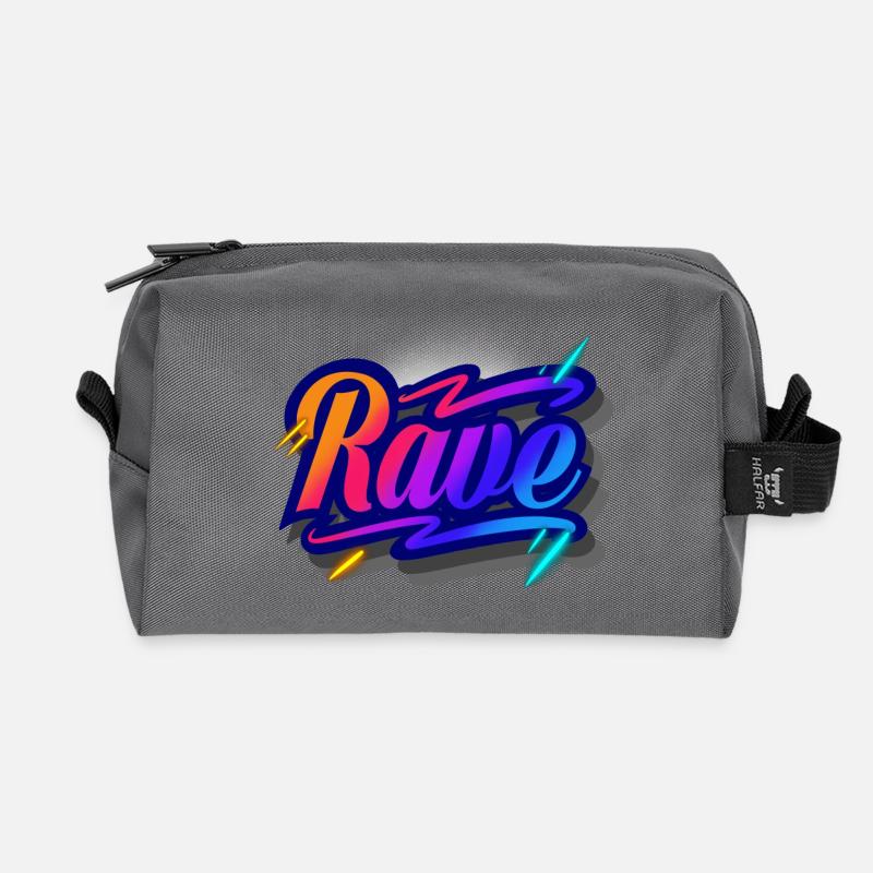 Rave - Recycelte Kulturtasche - Anthrazit