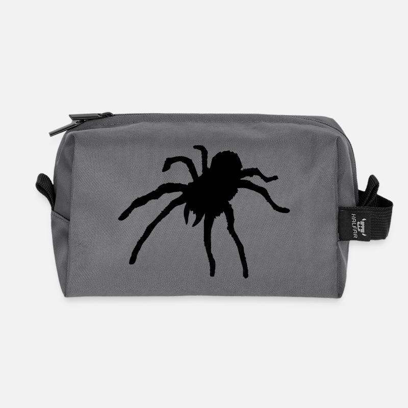Tarantula Spider - Recycelte Kulturtasche - Anthrazit
