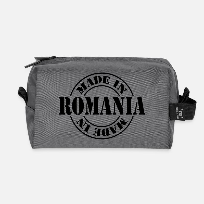 made in romania m1k2 - Recycelte Kulturtasche - Anthrazit