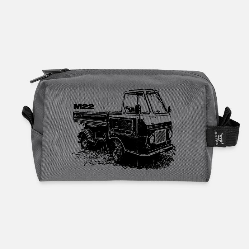 Multicar M22 - Recycelte Kulturtasche - Anthrazit
