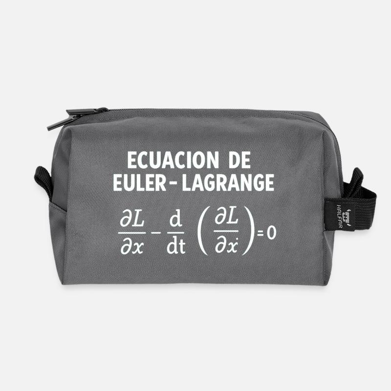 EC-EULER-LAGRANGE - Recycelte Kulturtasche - Anthrazit