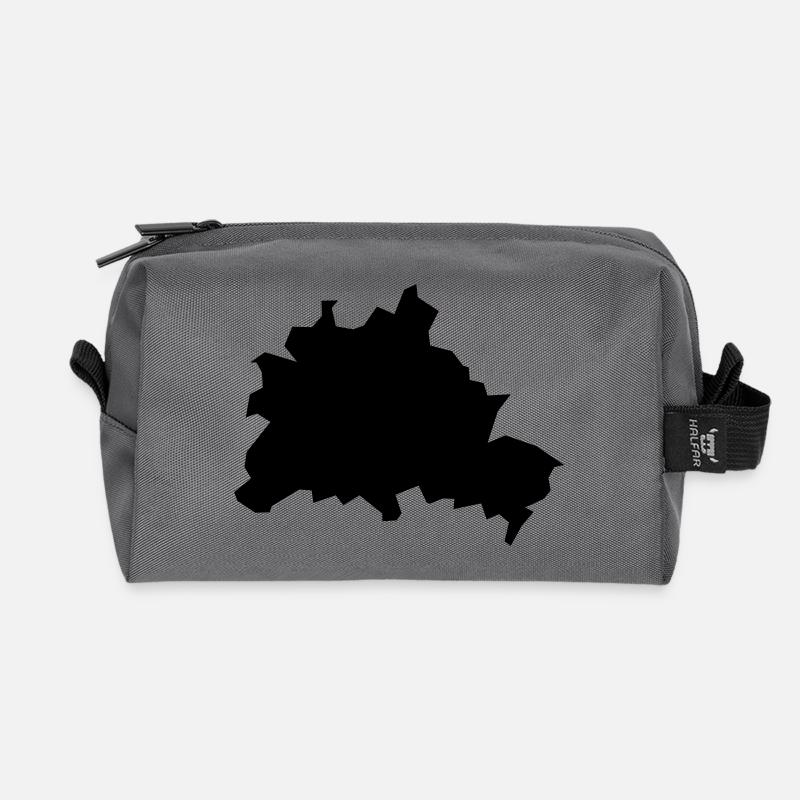 Berlin - Recycelte Kulturtasche - Anthrazit